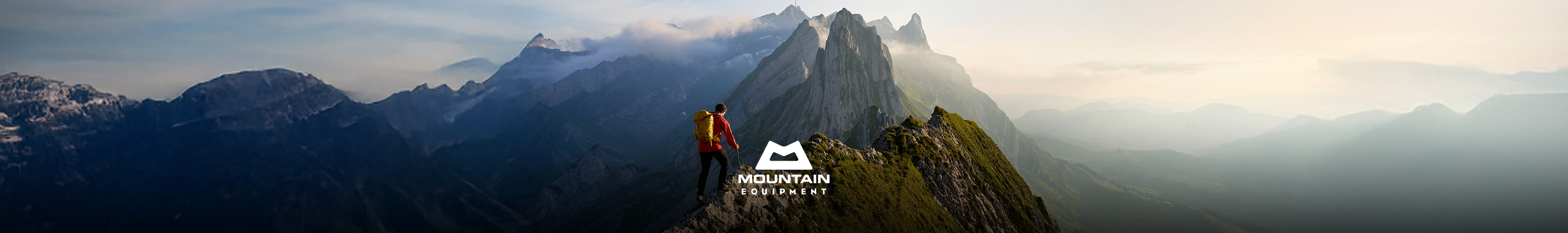 Mountain Equipment. hiking in the mountains
