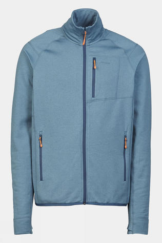 Ayacucho Mens Mountain Midlayer Jacket II Blue Mirage Melange