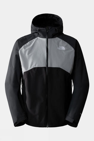 The North Face Mens Stratos Hooded Jacket Tnf Black-Meld Grey-Asphalt Grey-Npf