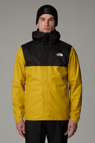 The North Face Mens Quest Zip-In Jacket Turmeric-Tnf Black