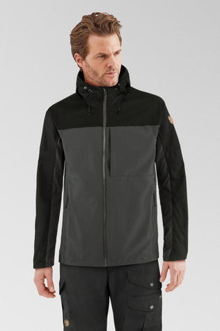Fjallraven Mens Abisko Midsummer Jacket Dark Grey-Black