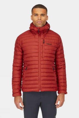 Rab Mens Microlight Alpine Jacket Tuscan Red