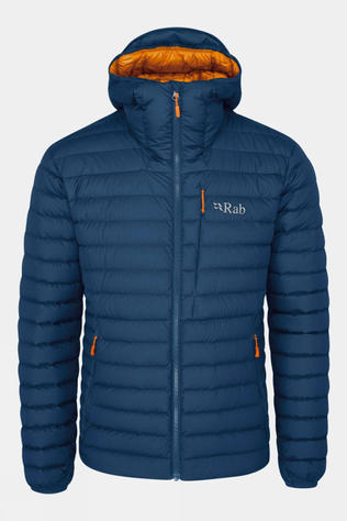 Rab Mens Infinity Microlight Jacket Ink(Marmalade)