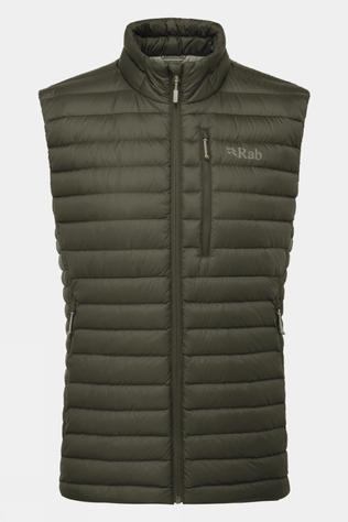 Rab Mens Microlight Eco Vest Army