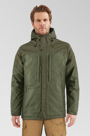 Fjallraven Mens Skogsö Padded Jacket Laurel Green