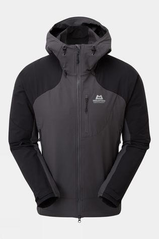 Mountain Equipment Mens Frontier Hooded Jacket Anvil Grey/Black