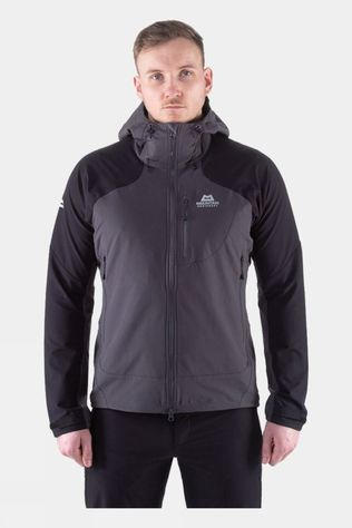 Mountain Equipment Mens Frontier Hooded Jacket Anvil Grey/Black