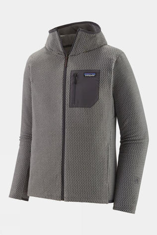 Patagonia Mens R1 Air Full-Zip Hoodie Jacket  Forever Grey
