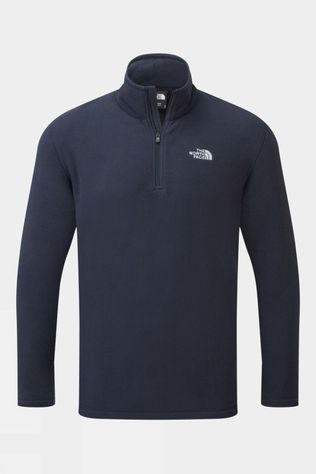 The North Face Mens Cornice II Quarter Zip Fleece Summit Navy/TNF White