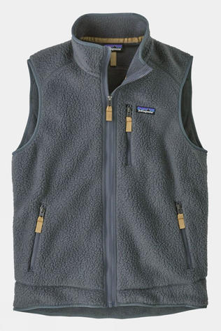 Patagonia Mens Retro Pile Vest Forge Grey