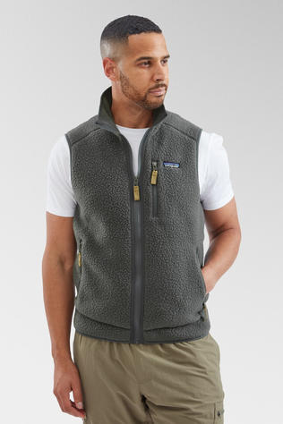 Patagonia Mens Retro Pile Vest Forge Grey
