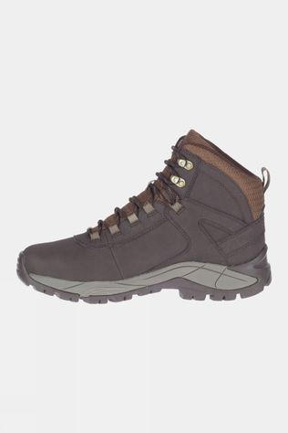 Merrell Mens Vego Mid Leather Waterproof Boots Espresso