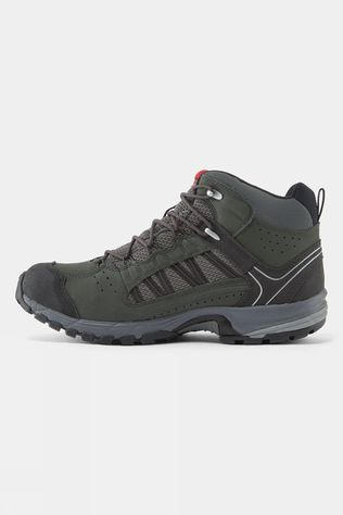 Meindl Mens Journey Mid GTX Boots Anthracite/Red