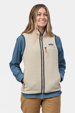 Patagonia Womens Retro Pile Vest Pelican