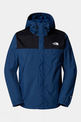 The North Face Mens Antora Jacket Shady Blue-Tnf Black-Npf