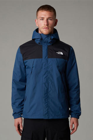 The North Face Mens Antora Jacket Shady Blue-Tnf Black-Npf