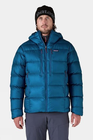 Patagonia Mens Fitz Roy Down Hoodie Jacket  Endless Blue