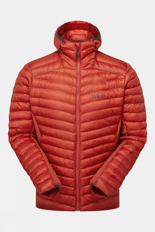 Rab Mens Cirrus Flex Hooded Jacket Tuscan Red