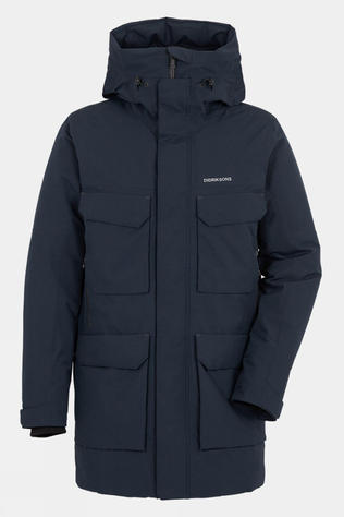Didriksons Mens Drew Parka Dark Night Blue