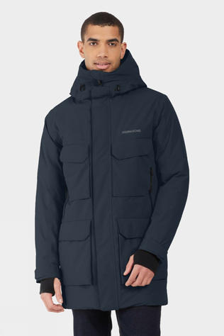 Didriksons Mens Drew Parka Dark Night Blue