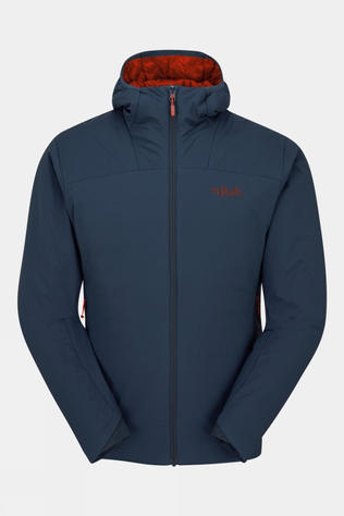 Rab Mens Xenair Alpine Light Jacket Tempest Blue/ Tuscan Red