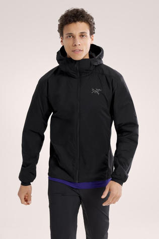 Arc'teryx Mens Atom Hooded Jacket Black