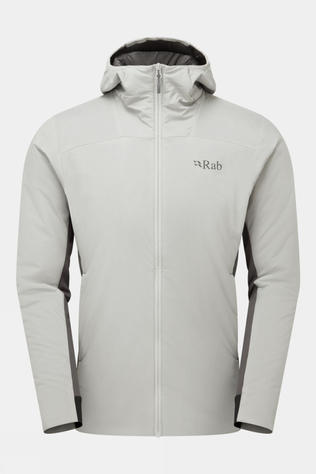 Rab Mens Xenair Alpine Flex Jacket Light Zinc