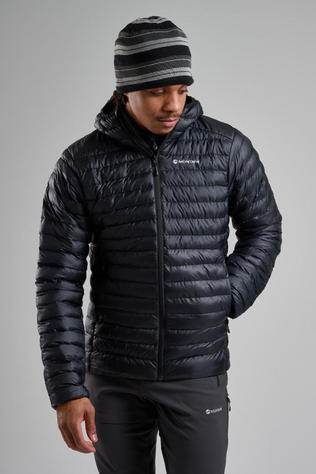 Montane Mens Icarus Hooded Jacket Black