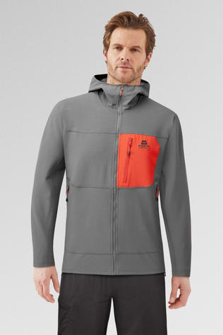 Mountain Equipment Mens Arrow Hooded Jacket Anvil/Redrock