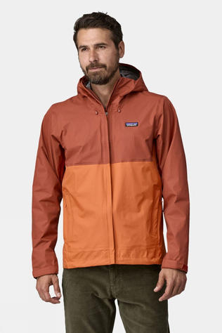 Patagonia Mens Torrentshell 3L Rain Jacket Redtail Rust