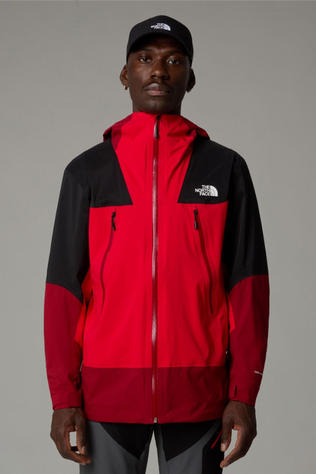 The North Face Mens Signal 2.5L DryVent Jacket  High Risk Red-Garnet Red-Tnf Black