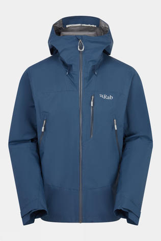 Rab Mens Downpour Mountain Jacket Tempest Blue