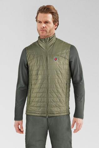 Fjallraven Mens Expedition X-Lätt Vest Green