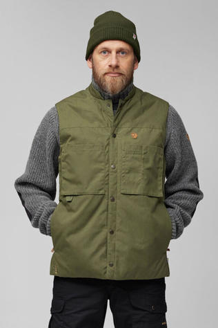 Fjallraven Mens Singi Padded Vest  Laurel Green