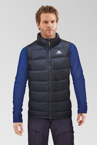 Mountain Equipment Mens Lightline Vest Obsidian