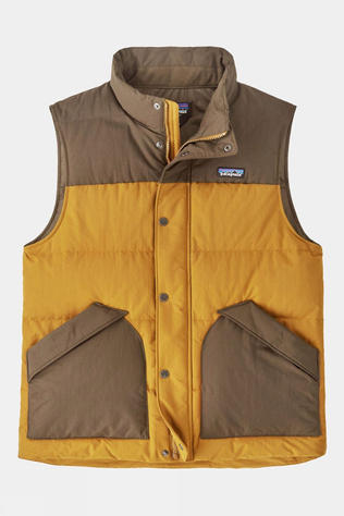 Patagonia Mens Downdrift Vest  Shelter Brown