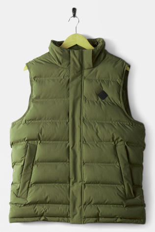 Saltrock Mens Xavier Gilet Dkgreen