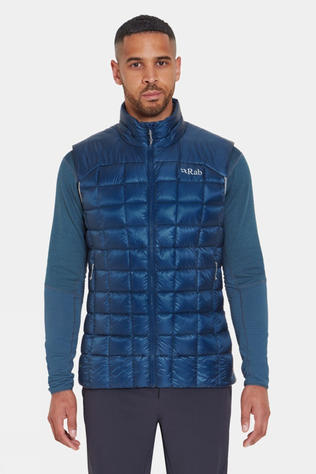 Rab Mens Mythic Vest  Tempest Blue
