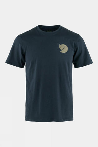 Fjallraven Mens Walk With Nature T-Shirt Dark Navy