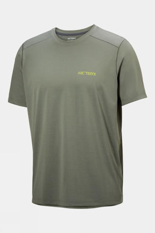 Arc'teryx Mens Cormac Arc'Bird Logo T-Shirt Forage Heather Ii