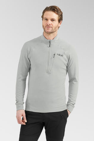 Rab Mens Nexus Pull-On Fleece Zinc