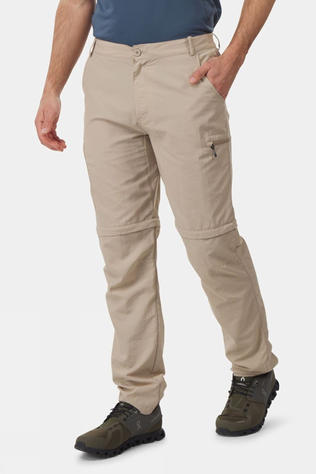 Ayacucho Mens Jungle Travel Zip-Off Trousers Beige