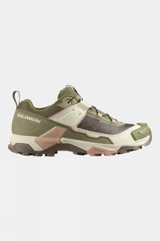 Salomon Womens X Ultra 5 Shoes Aloe/Shortbread/Mahogany Rose