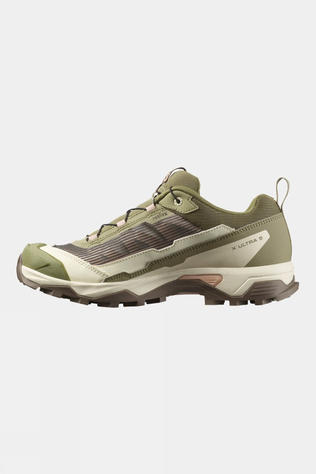 Salomon Womens X Ultra 5 Shoes Aloe/Shortbread/Mahogany Rose