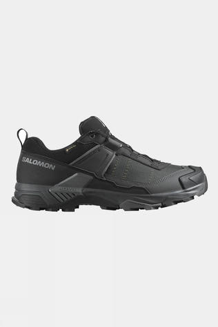 Salomon Mens X Ultra 5 GTX Shoes - Wide Black/Asphalt/Castlerock