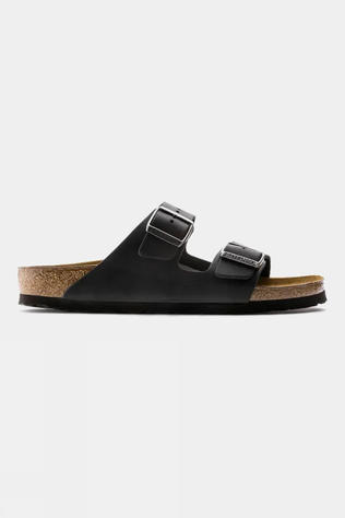 Birkenstock Mens Arizona Oiled Leather Sandals Black
