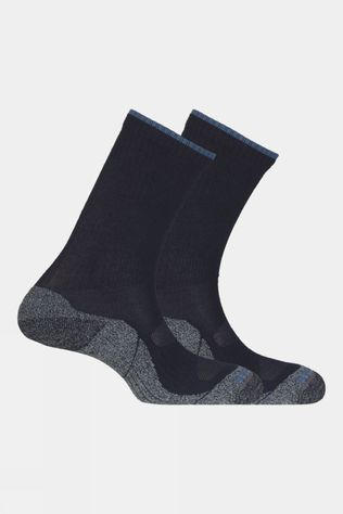 Ayacucho Unisex Light Hiker Crew Cool Socks Navy/Avio